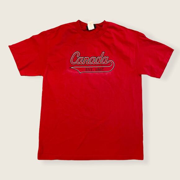vintage Red Canada Graphic tee L - Picture 1 of 4